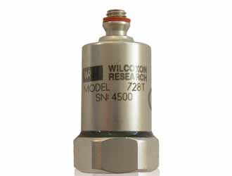  美捷特振動傳感器高靈敏度，低噪聲加速度傳感器型號728T