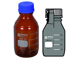  德國必高BOECO 實(shí)驗(yàn)室瓶，琥珀色